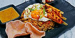 Indonesian Nasi Goreng for Breakfast