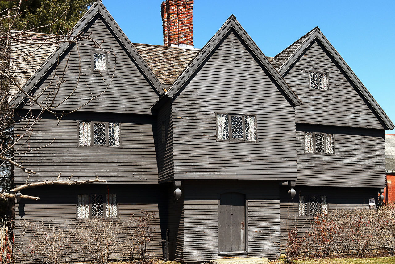 New England Boston Salem Witch House, Boston, Massachusetts