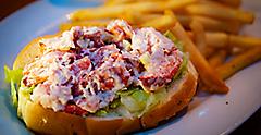 New England Lobster Roll with Fries