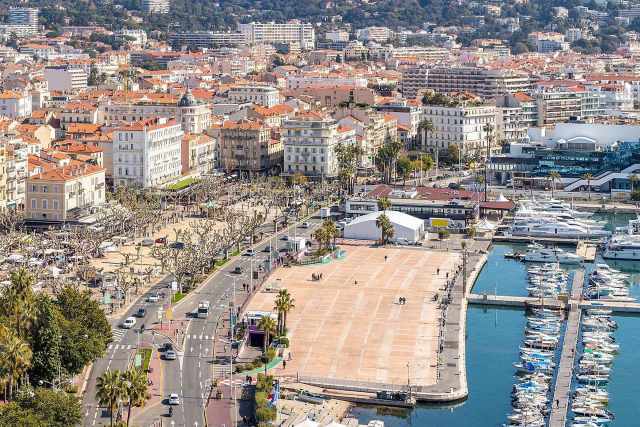 Aerial View, Cannes, France