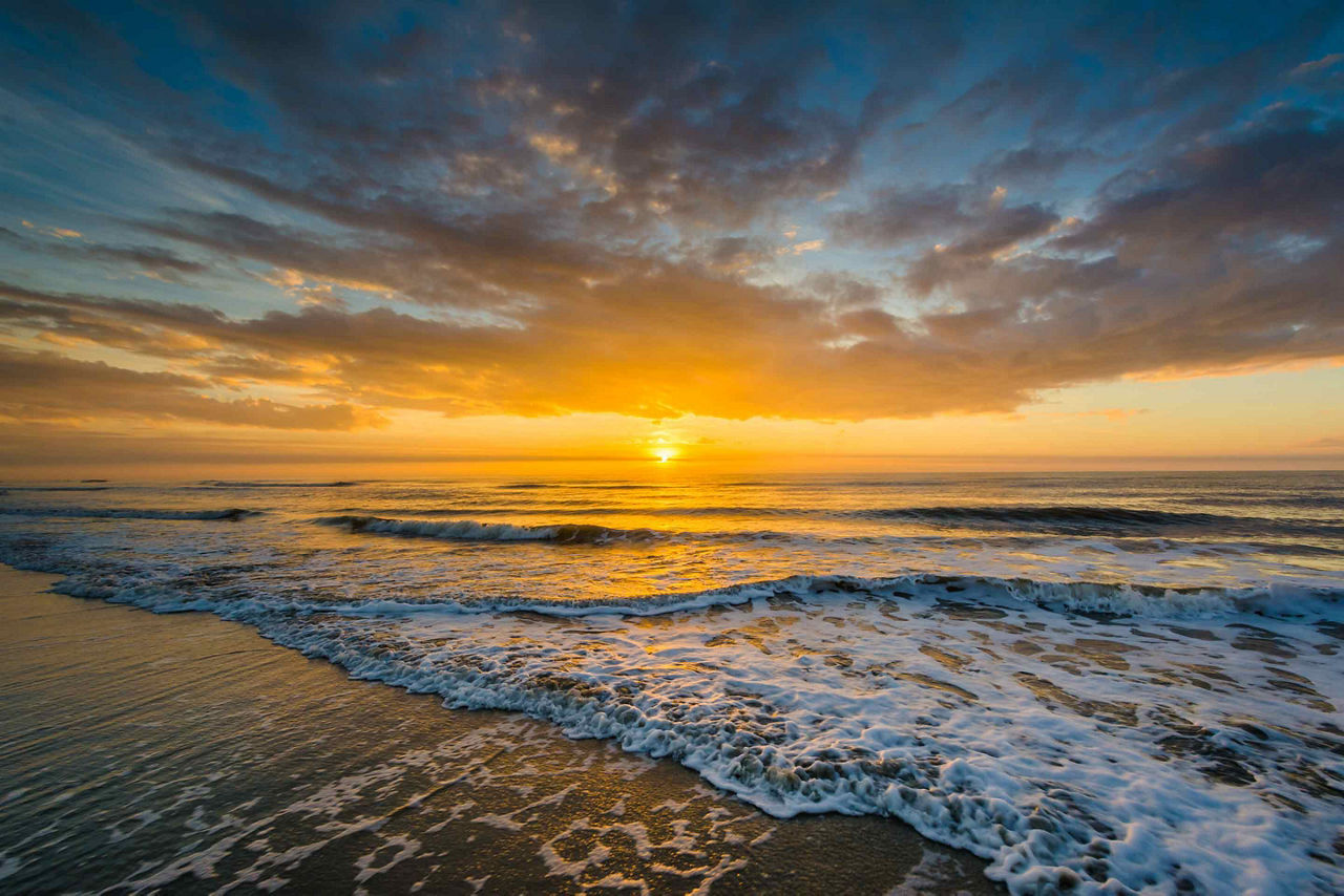 Sunset Shore Beach, Charleston, South Carolina 