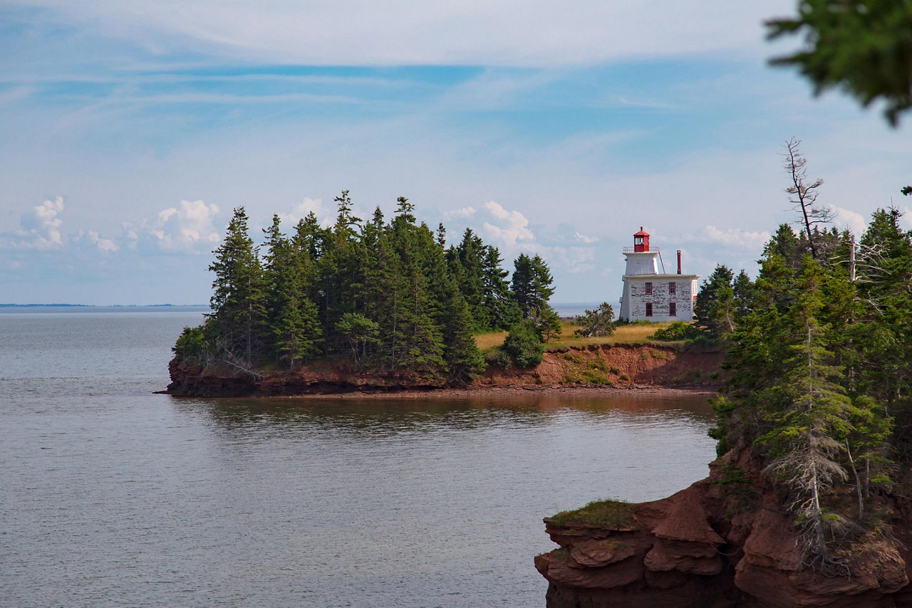 Charlottetown, Prince Edward Island Red And White Lighthouse
