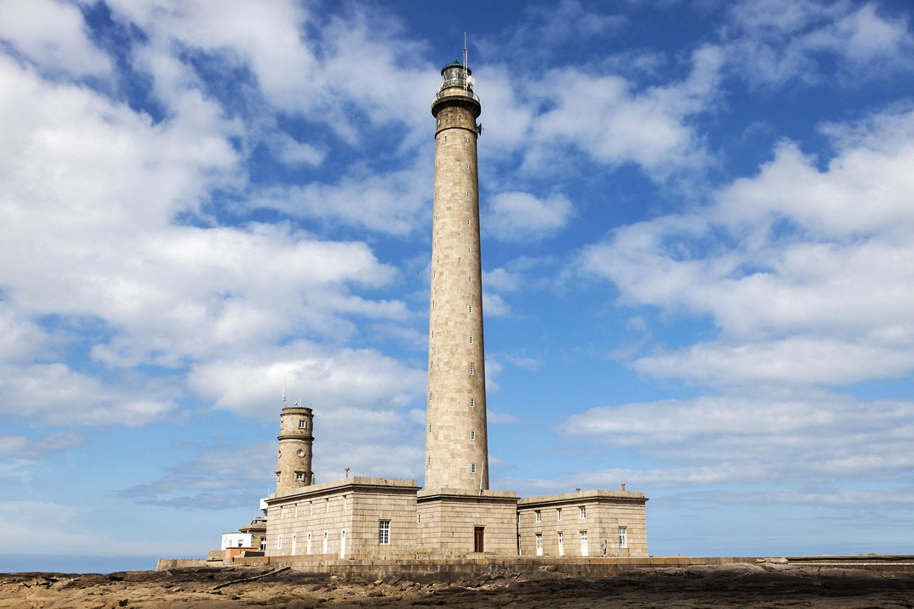 The Gatteville lighthouse in France