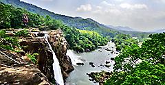 Cochin, India Waterfall