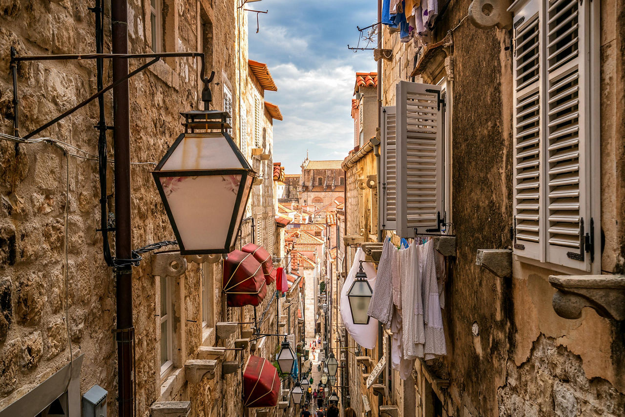 Dubrovnik, Croatia Narrow Alley