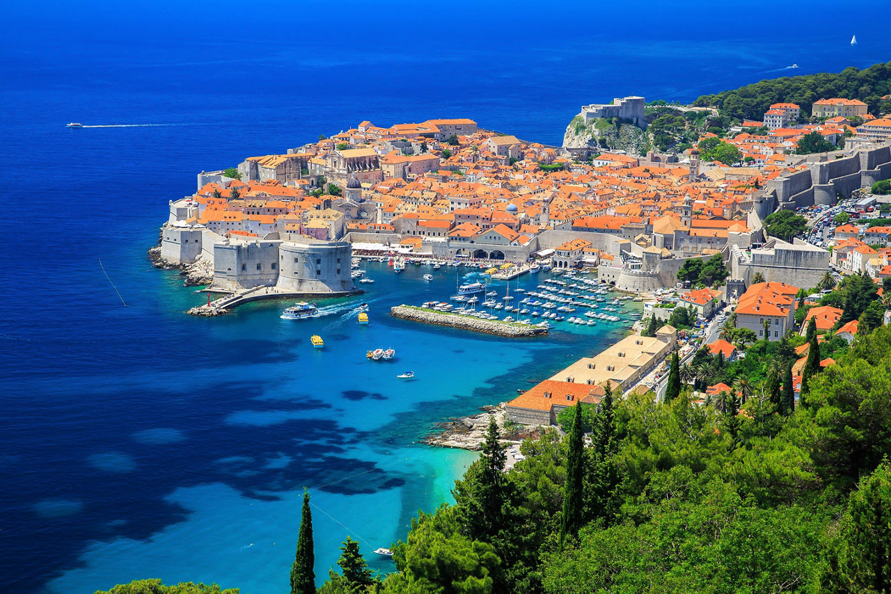 Dubrovnik, Croatia Scenic View