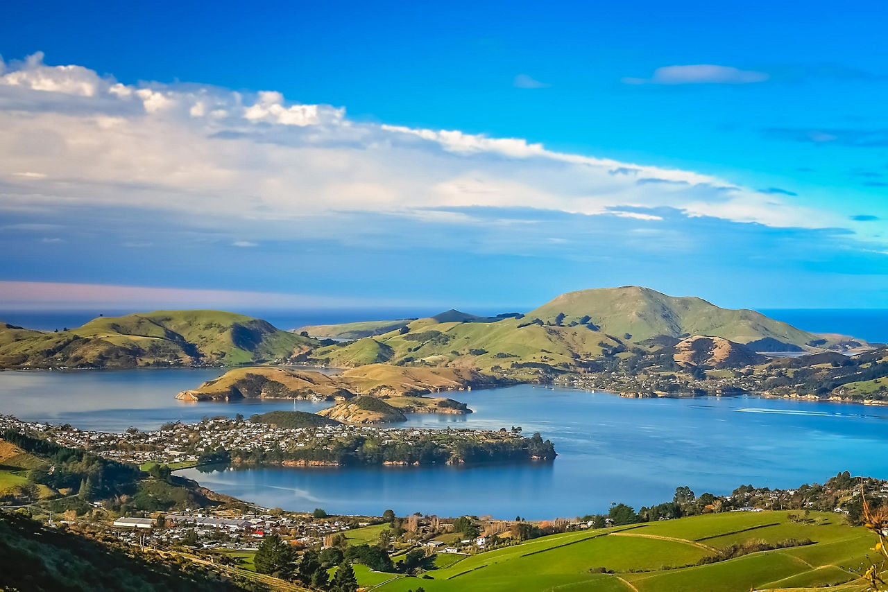 Dunedin, New Zealand ViewOf Bay