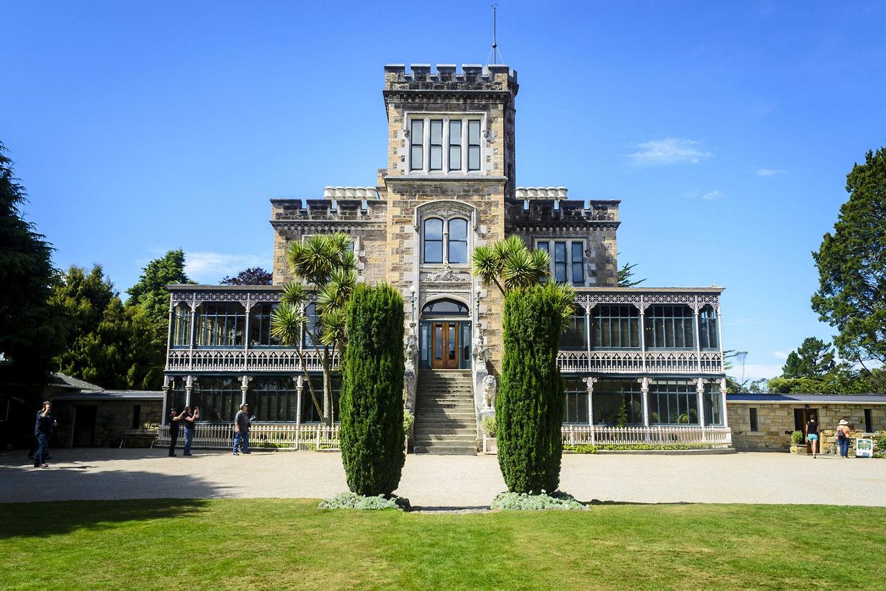 The Larnach Castle in Dunedin, New Zealand