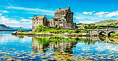 Eilean Donan Castle in summer makes you feel like you've stepped into the history books.