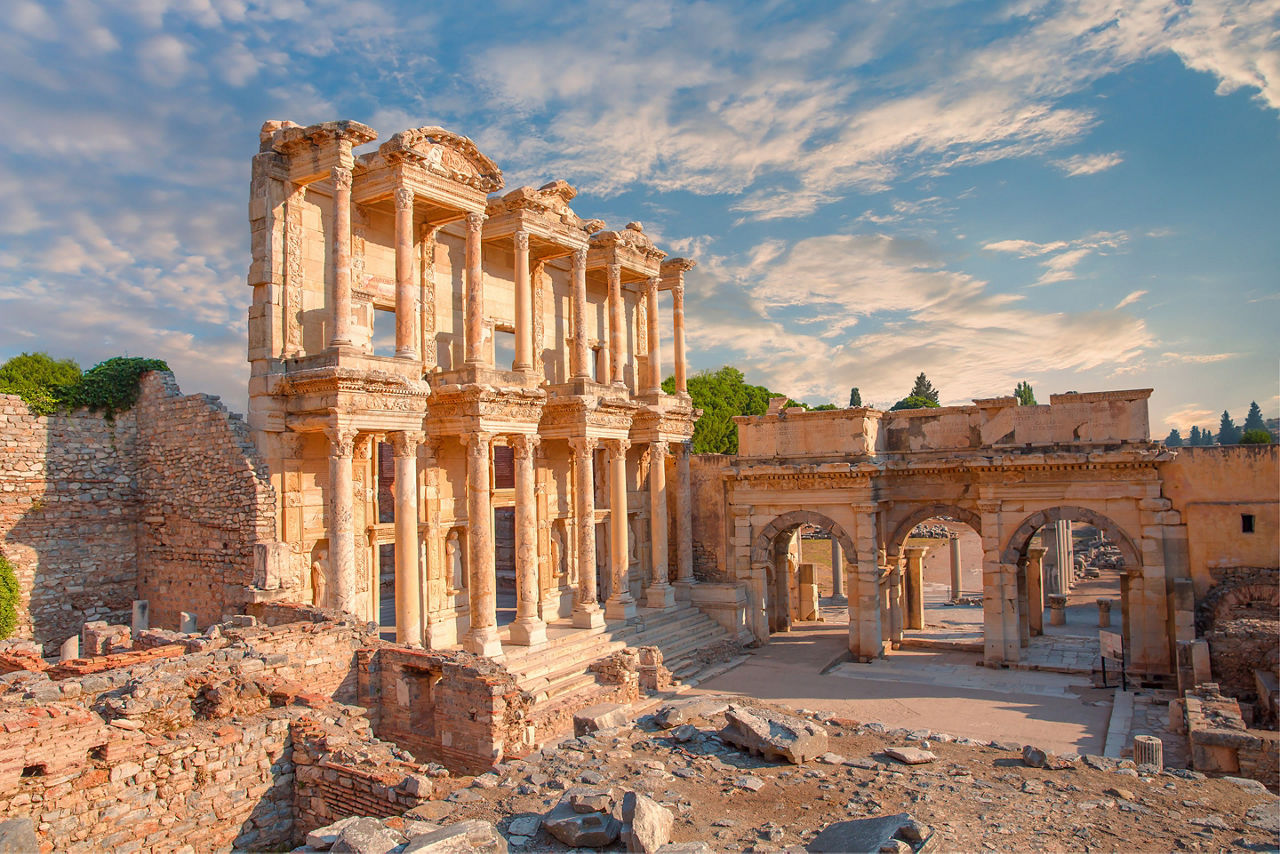 Celsus Library in Ephesus, Turkey