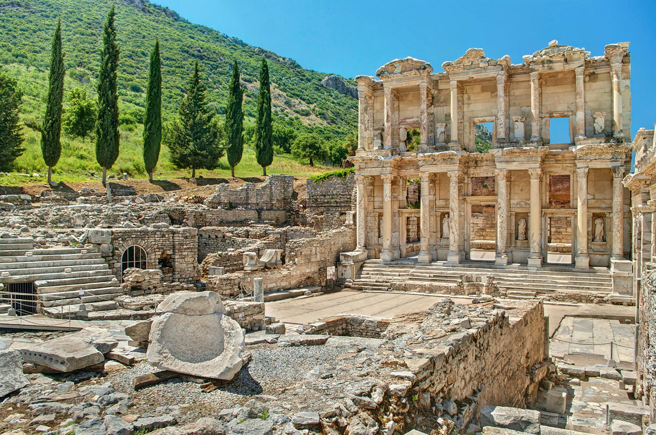 Ephesus (Kusadasi), Turkey, Ancient Celsus Library