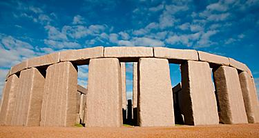 The full stonehenge replica in Esperance, Australia