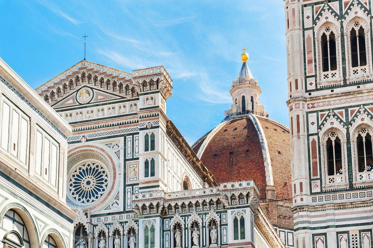 Florence - Pisa, Italy Duomo Close Up