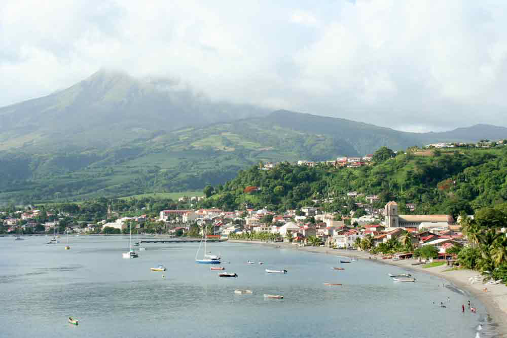 Coast of St. Pierre, Fort de France, Martinique