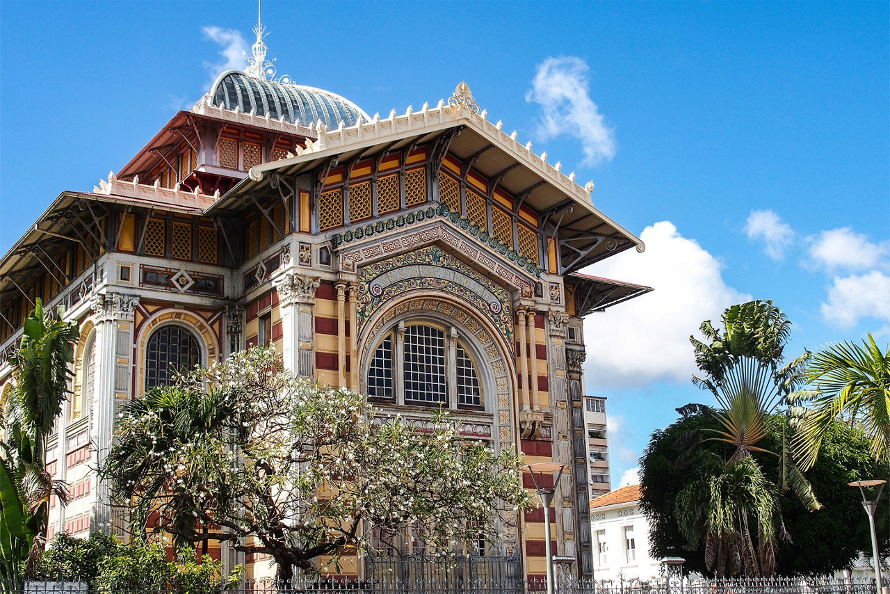 The  Schœlcher Library, Fort de France, Martinique