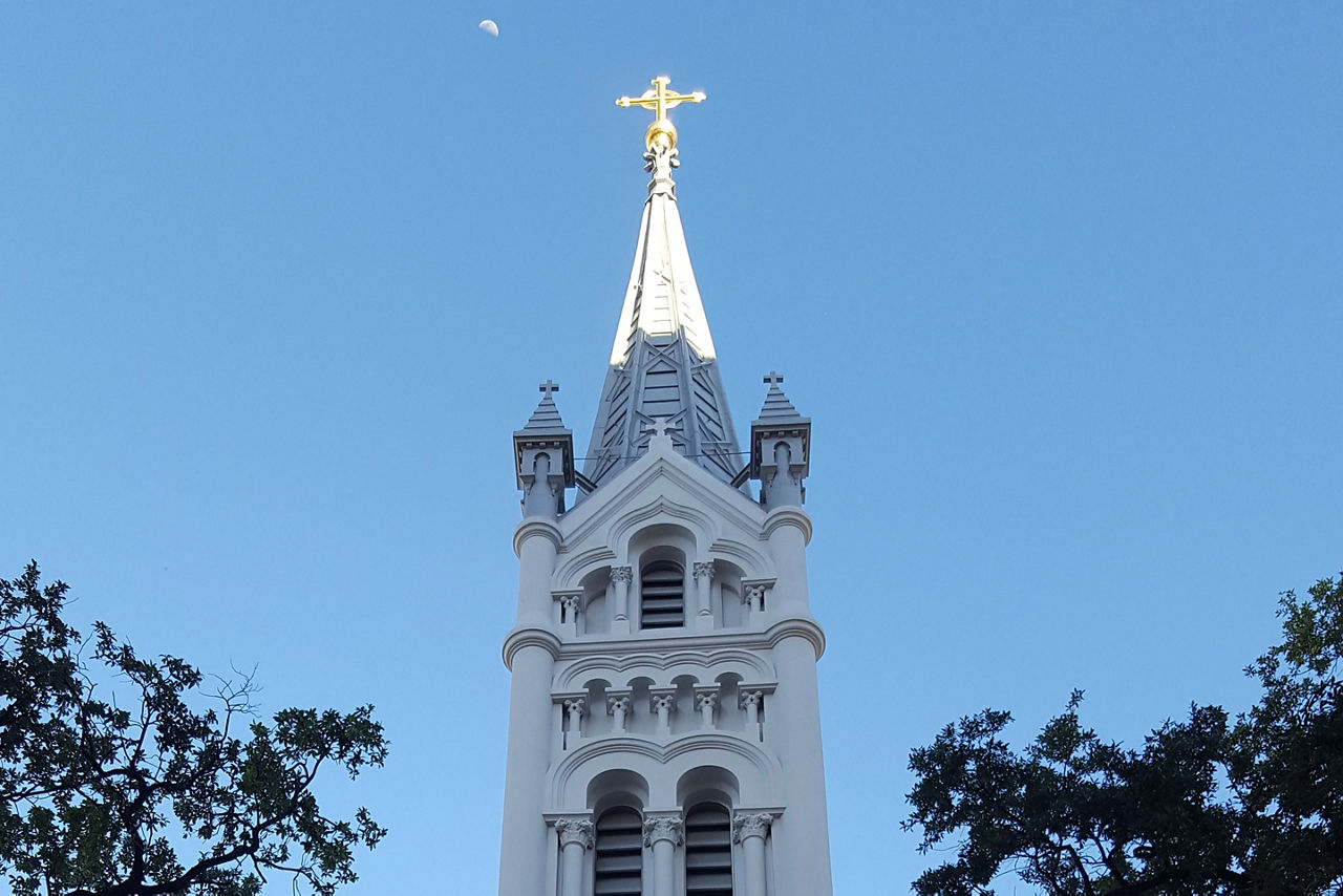 Annunciation Catholic Gothic style Church in Houston. Texas