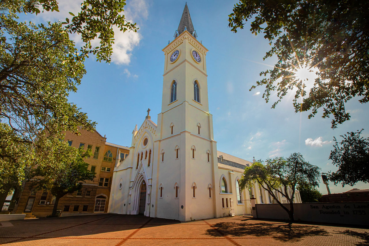 Diocese of Laredo Renovates San Agustín Cathedral - Texas