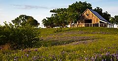 Texas wooden barn for ranching