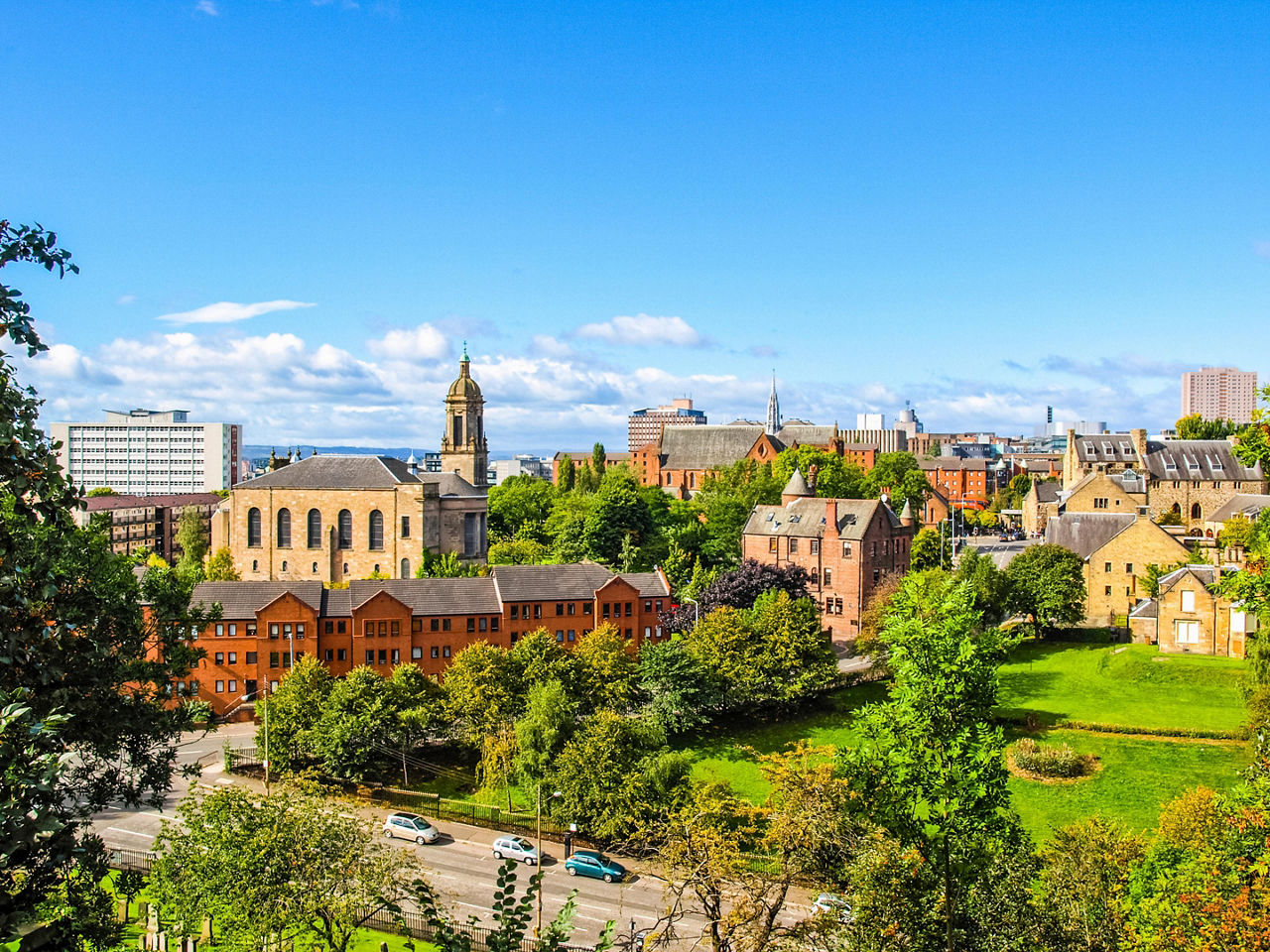 Glasgow (Greenock), Scotland, City View