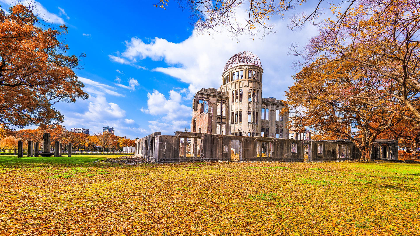 Hiroshima’s Atomic Bomb Dome stands preserved, honoring resilience and global peace efforts. - Hiroshima, Japan