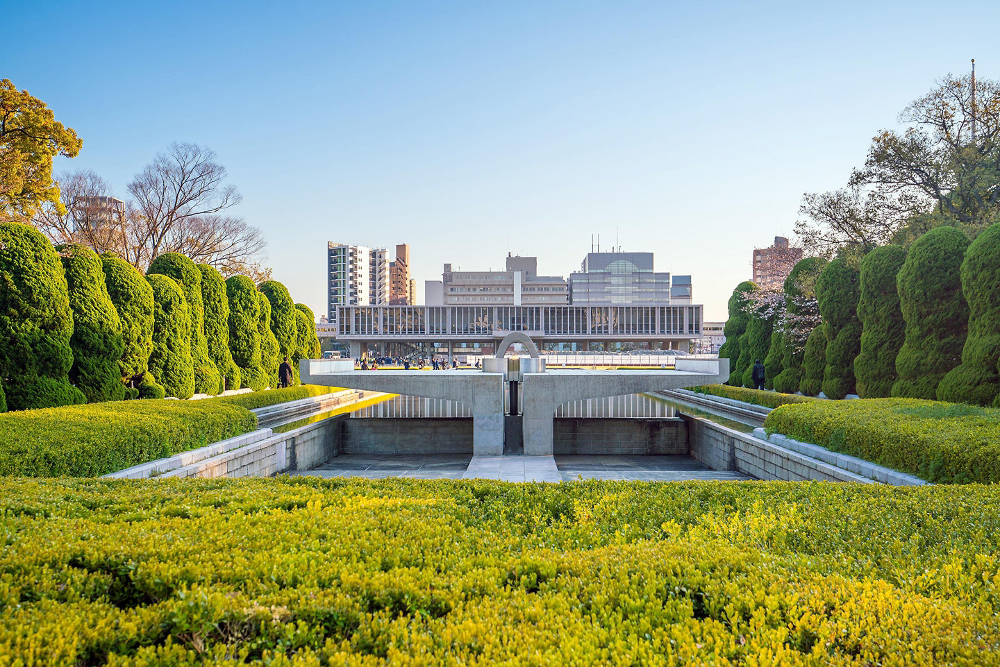 The Hiroshima Peace Memorial Museum. - Hiroshima, Japan