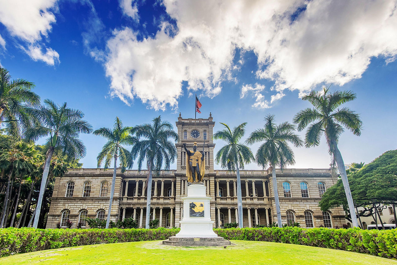 Honolulu, Hawaii, King Kamehameha Statue