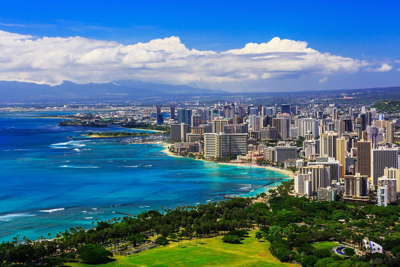 Honolulu, Hawaii, Skyline