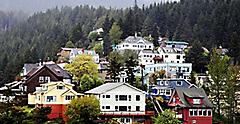 Panaroma View of Town, Ketchikan, Alaska 