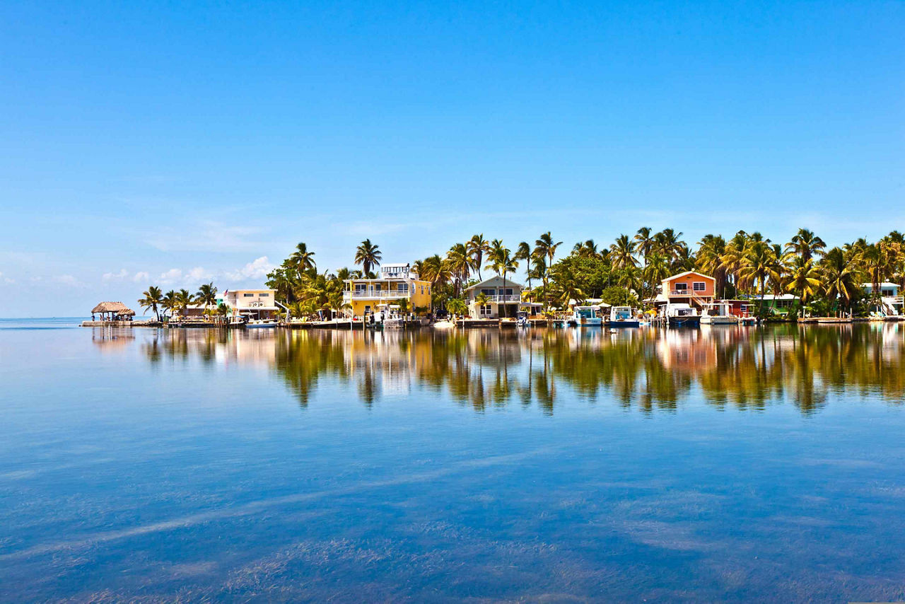 Houses on Water, Key West, Florida