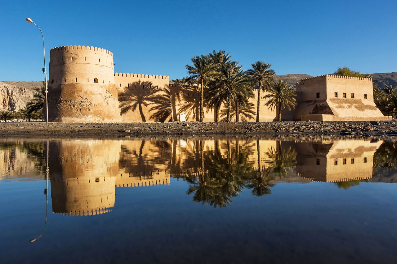 Khasab Castle in Khasab, Oman
