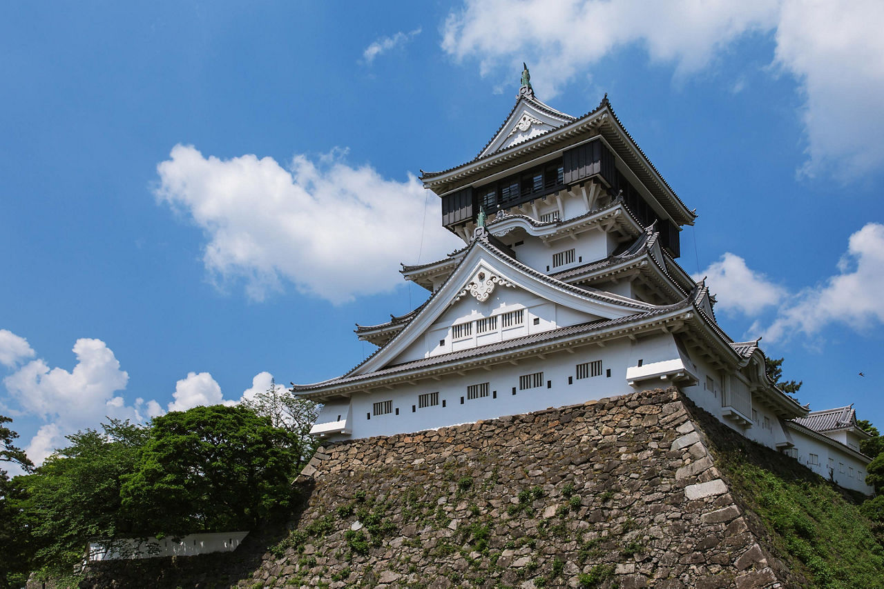 The Kokura Castle in Kitakyushu, Japan