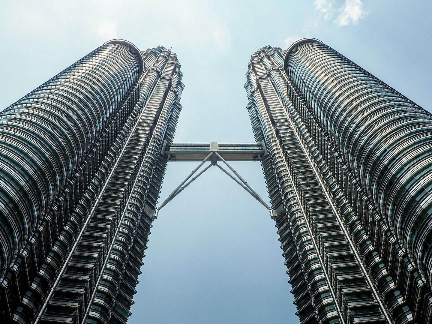 Petronas Towers symbolize Malaysia’s modern ambition and soaring architectural achievement.