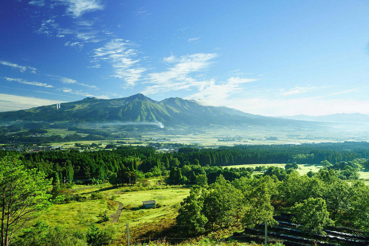 Kumamoto, Japan Mountains Landscape