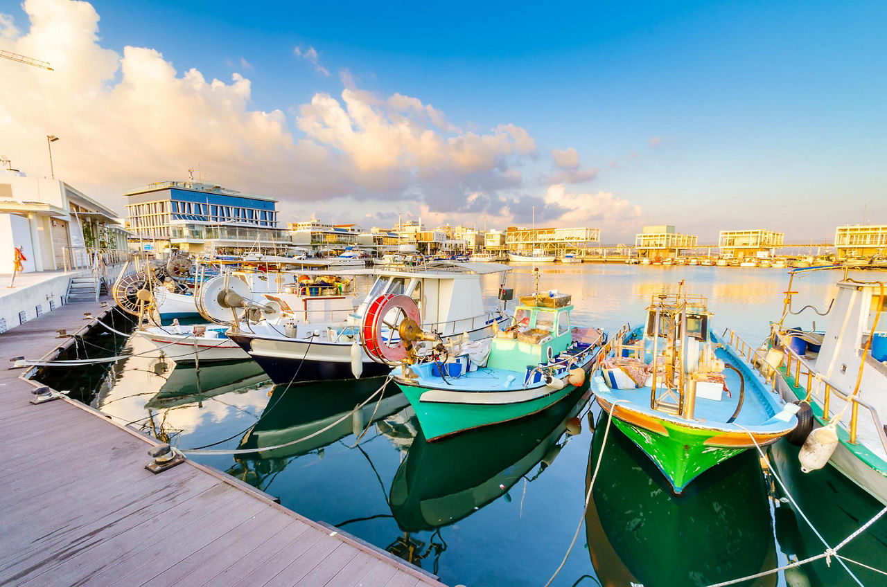 Limassol, Cyprus Fishing Boats