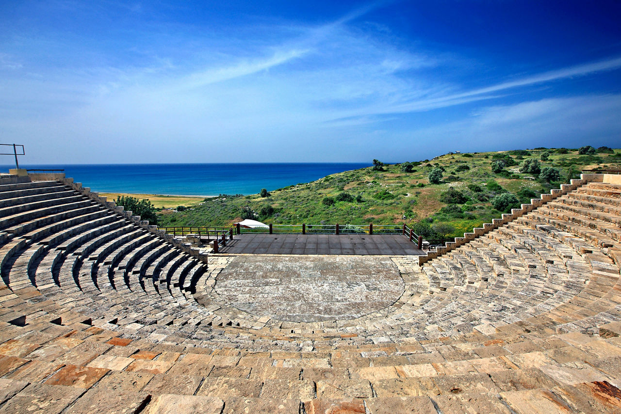 Roman Theatre Ancient Kourion, Limassol, Cyprus