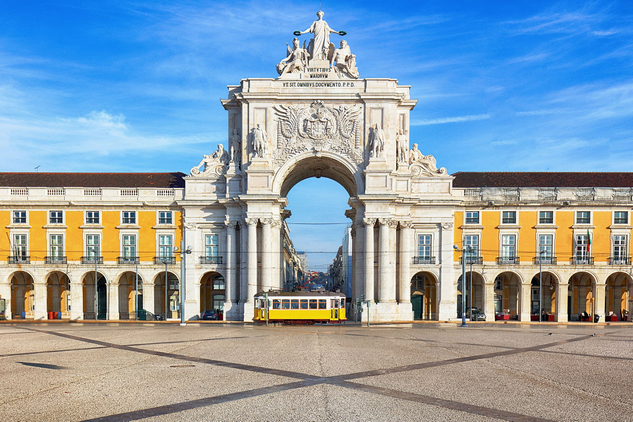Lisbon Portugal Praca do Comercio