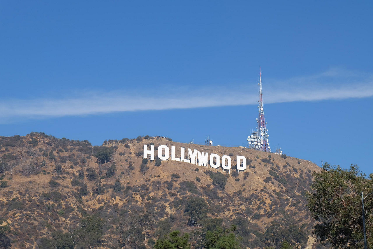 Los Angeles, California, Famous Hollywood sign