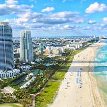 Sunny Day Miami Beach Skyrisers, Miami, Florida