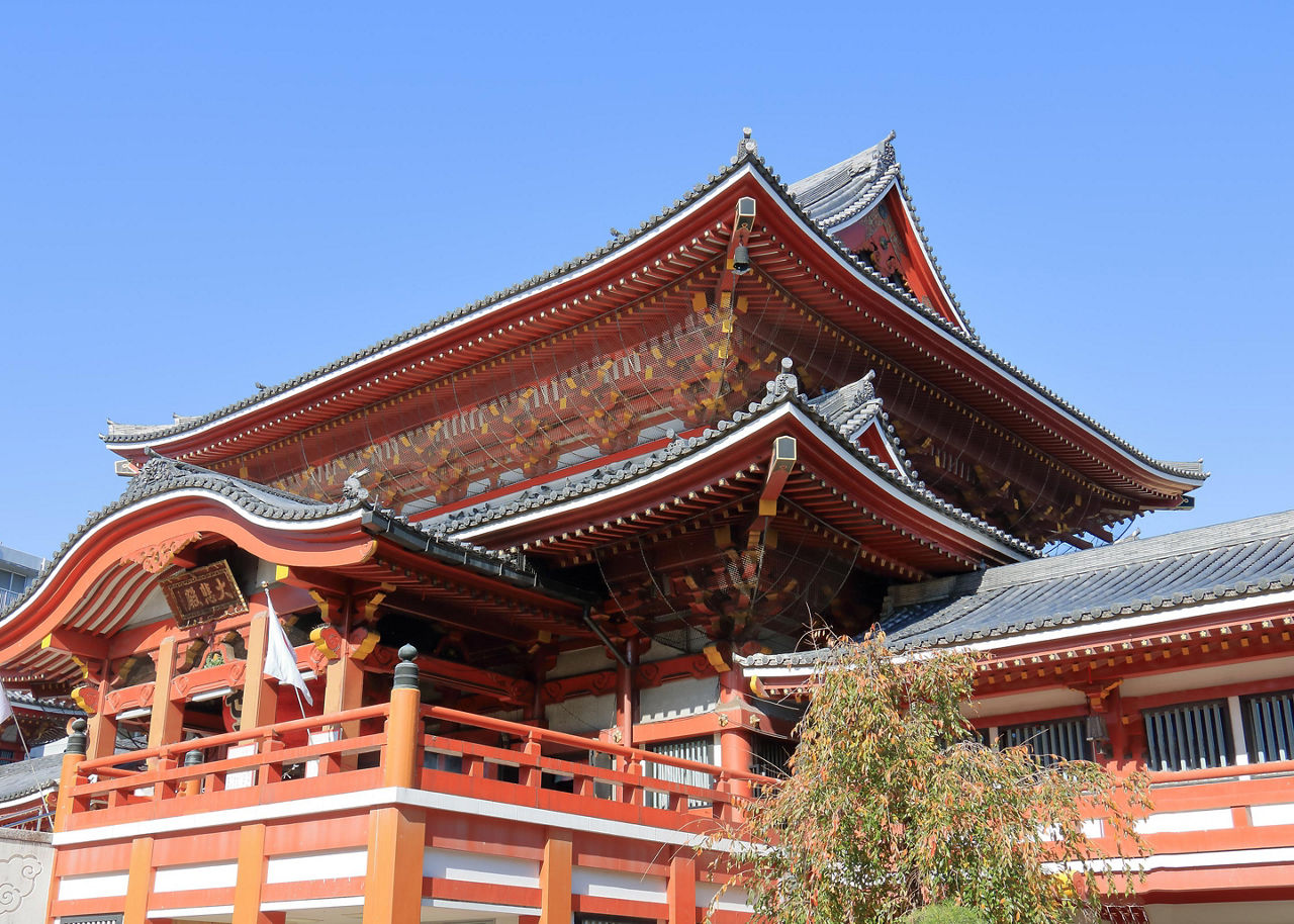 Osu Kannon temple in Nagoya city, Japan