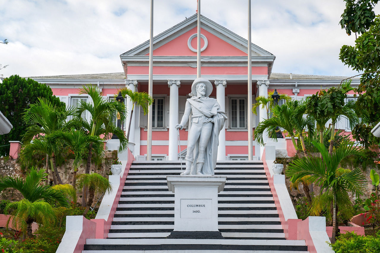 City Hall Entrance, Nassau, Bahamas