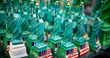 Miniature Statue of Liberty souvenirs