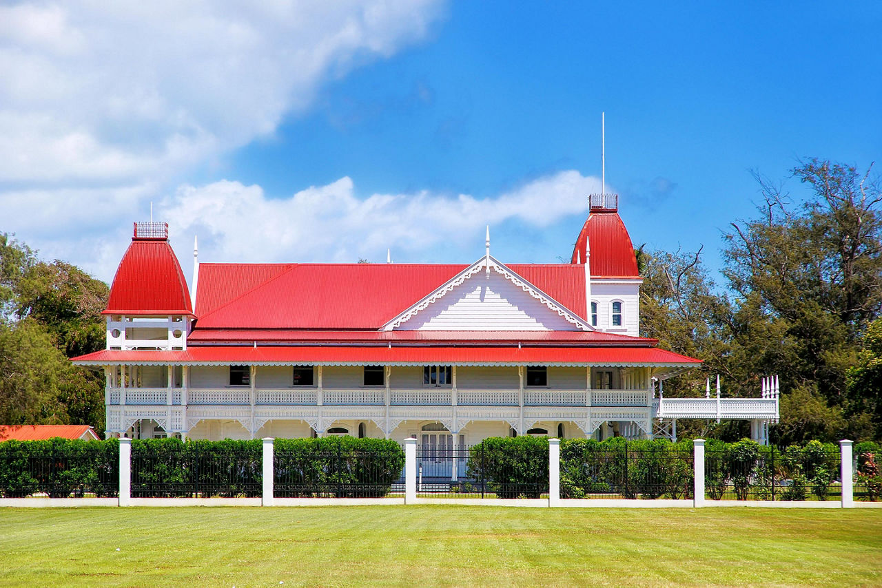 Royal Palace in Nuku'alofa on Tongatapu island, Tonga