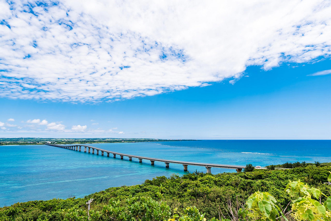 Okinawa, Japan Sea Bridge