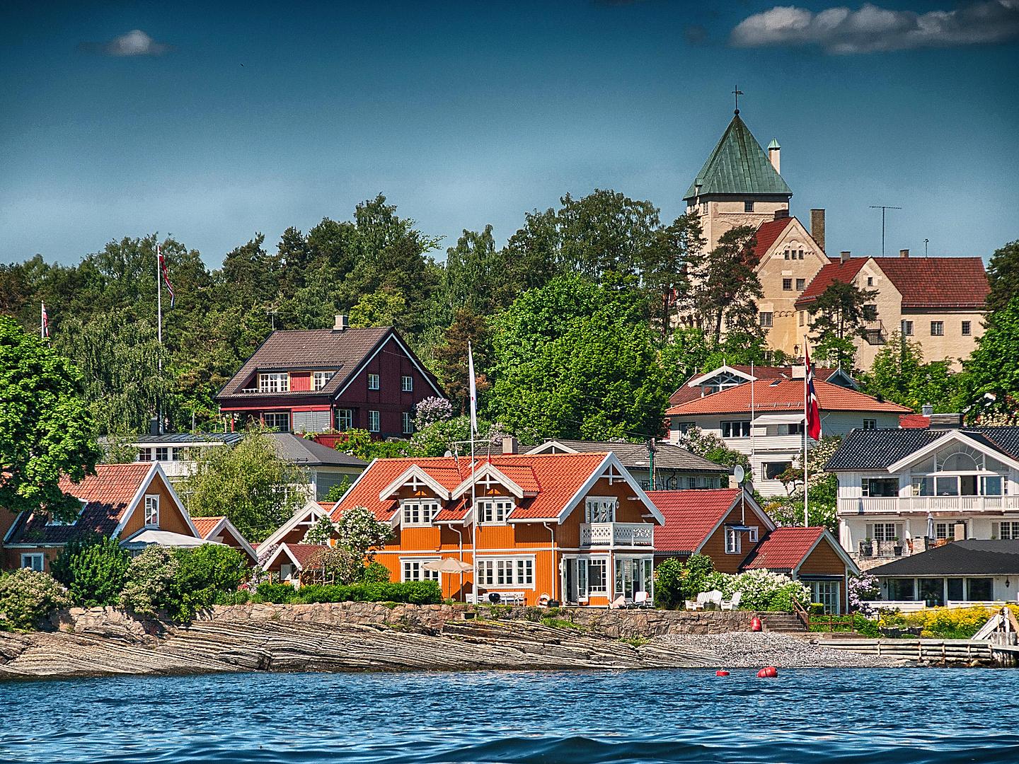 Oslo, Norway, Coastal Buildings