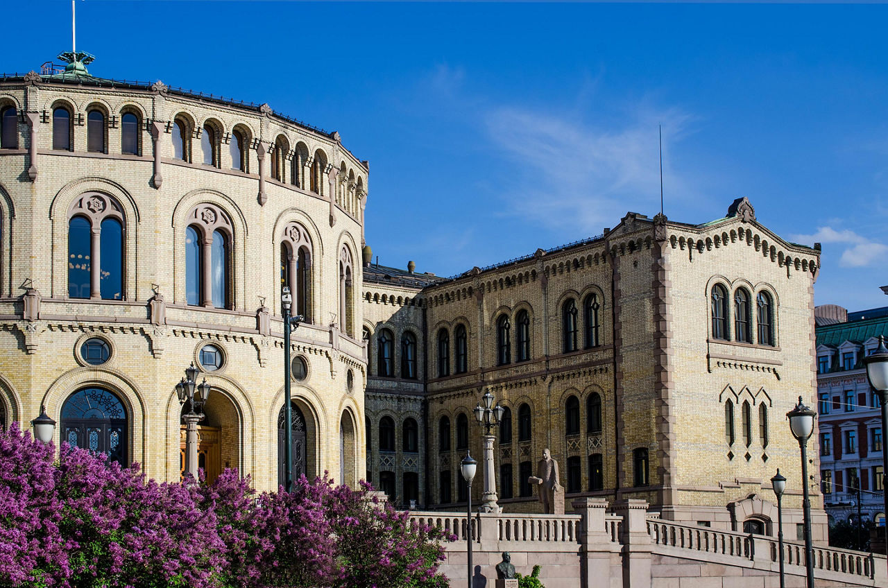 Oslo, Norway, Parliament Building