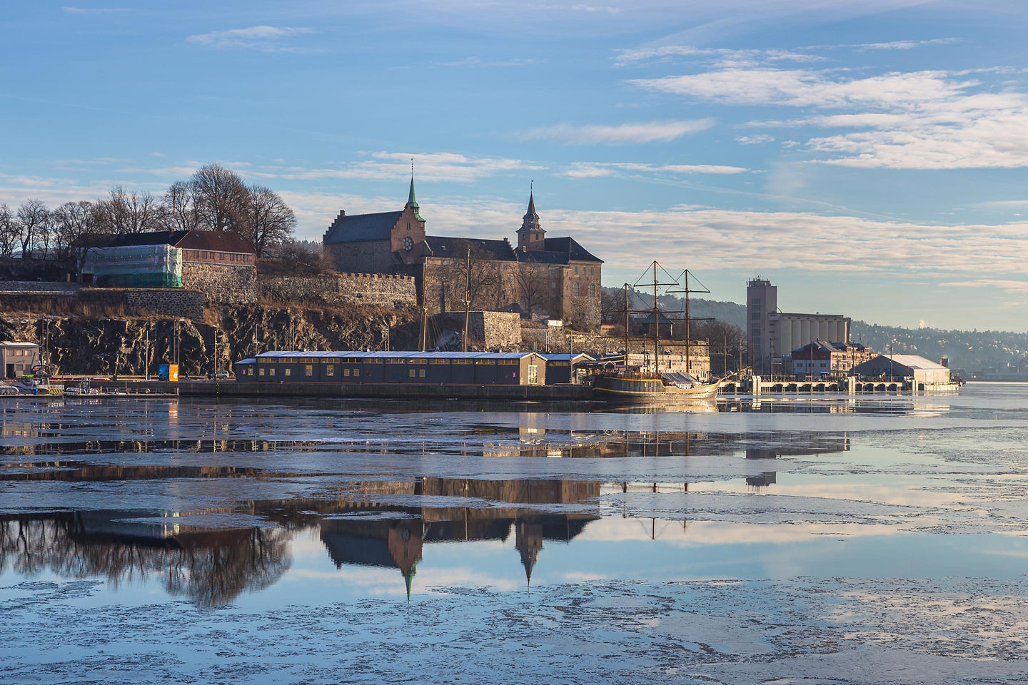 Akershus Fortress offers rich history, scenic views and peaceful walks overlooking the Oslofjord. - Oslo, Norway