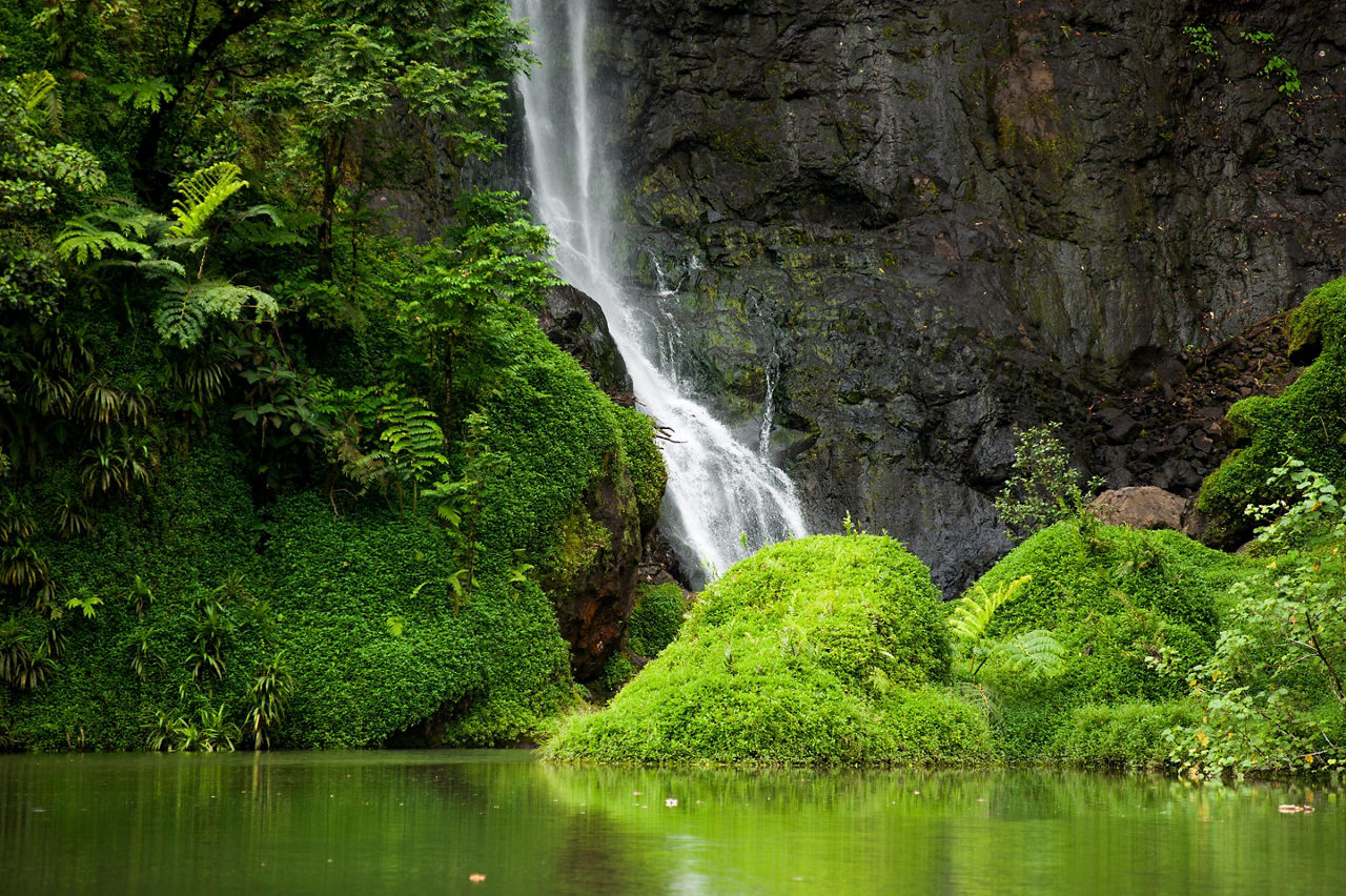 Papeete, Tahiti Waterfall