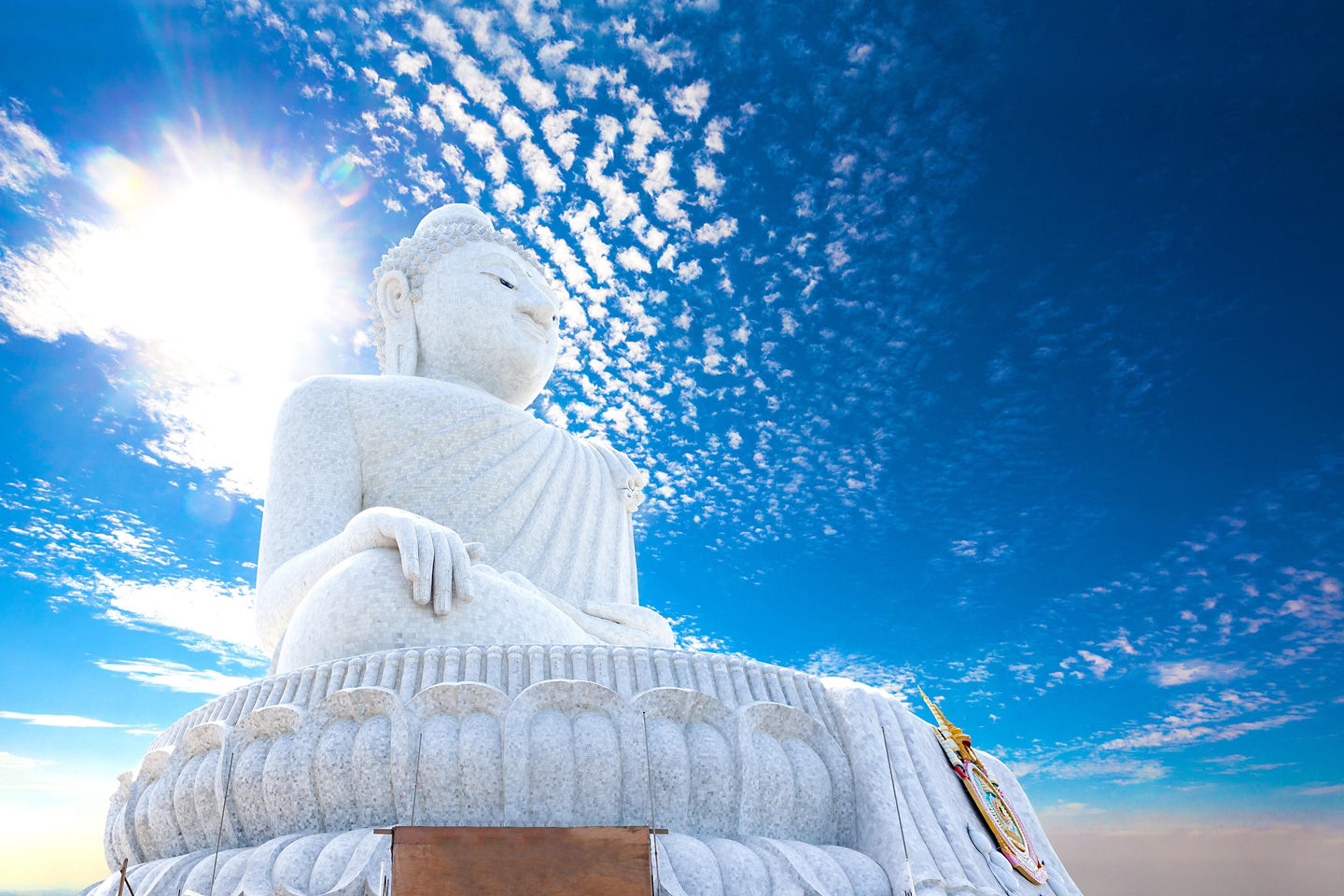 Big Buddha towers over Phuket, offering panoramic island views and a serene place for reflection. - Phuket, Thailand