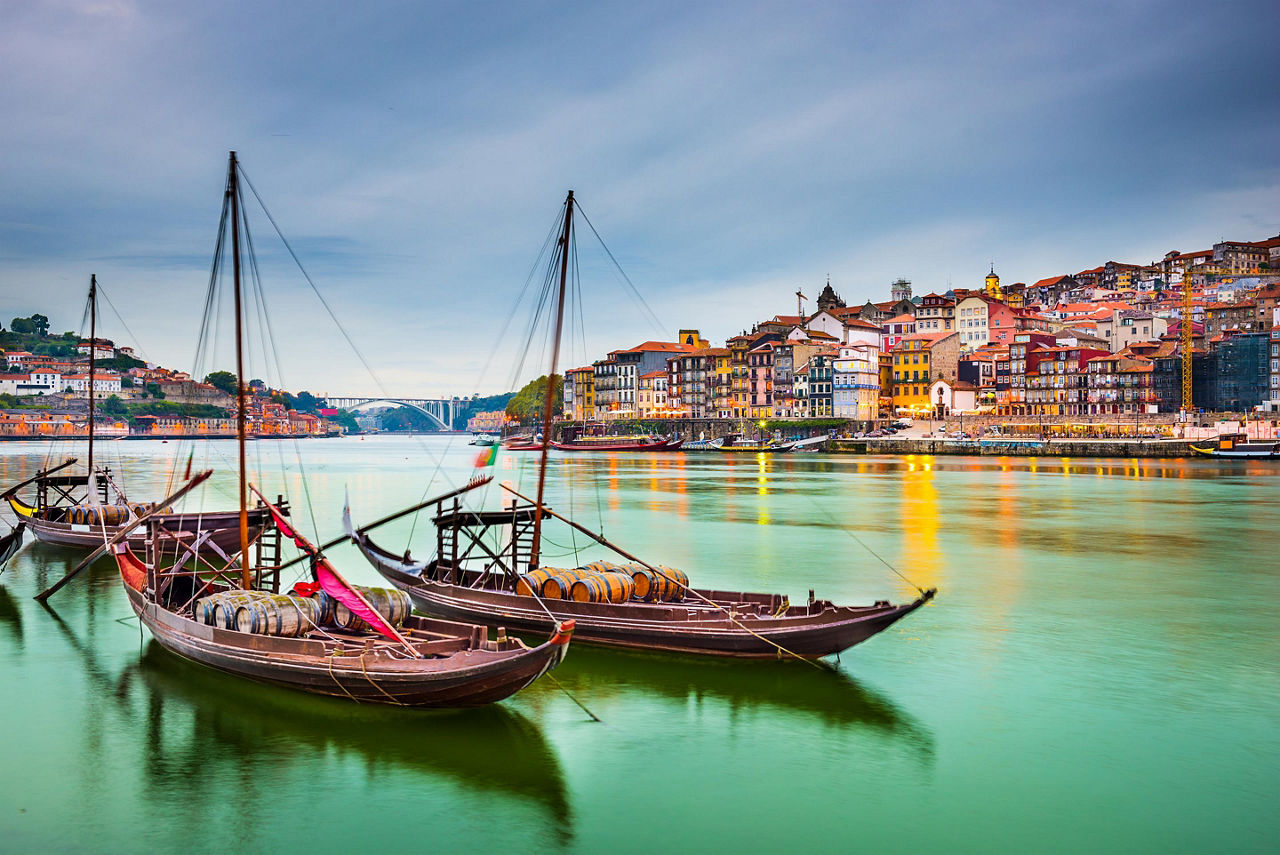 Porto (Leixoes), Portugal Rabelo Boats