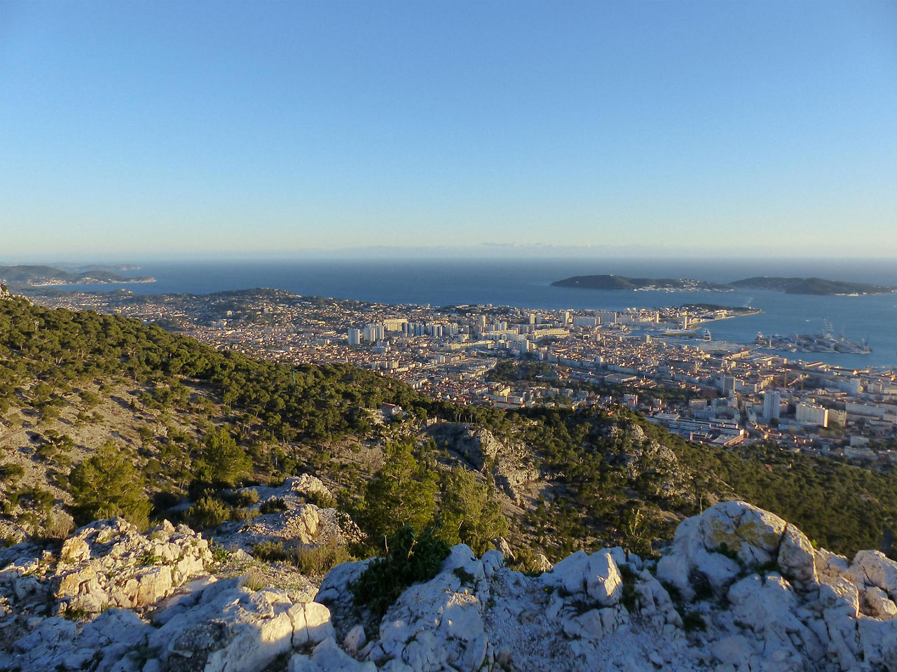 Provence (Toulon), France, Panoramic view